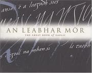 Tapa de AN LEABHAR MOR: THE GREAT BOOK OF GAELIC; ED. BY MALCOLM MACLEAN AND THEO DORGAN