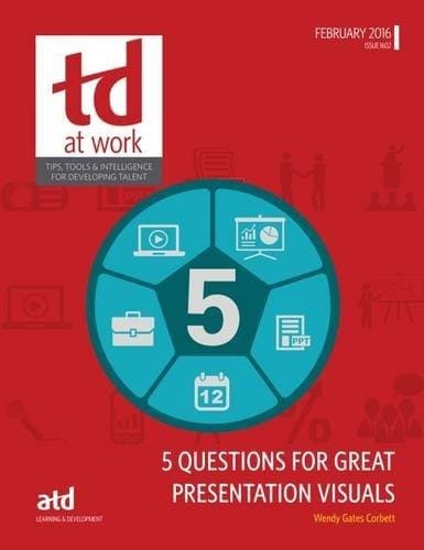 Tapa de 5 Questions for Great Presentation Visuals
