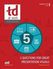 Tapa de 5 Questions for Great Presentation Visuals