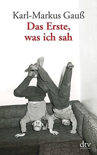 Tapa de Das Erste, was ich sah