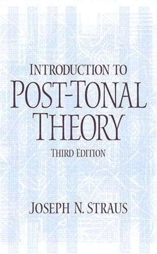 Tapa de Introduction to Post-Tonal Theory