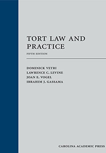 Tapa de Tort Law and Practice