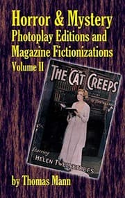 Tapa de Horror and Mystery Photoplay Editions and Magazine Fictionizations, Volume II