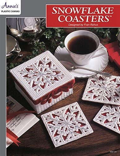 Tapa de Snowflake Coasters