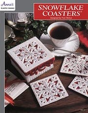 Tapa de Snowflake Coasters