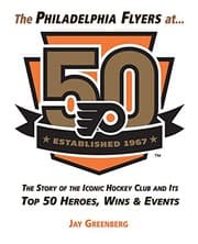 Tapa de The Philadelphia Flyers at 50