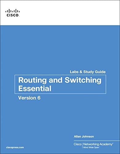 Tapa de Routing and Switching Essentials v6 Labs & Study Guide