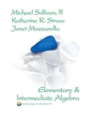 Tapa de Elementary & Intermediate Algebra