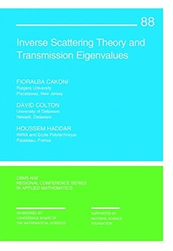 Tapa de Inverse Scattering Theory and Transmission Eigenvalues