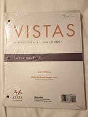 Tapa de Vistas 5th Ed Looseleaf Textbook Vol 1 - 10 + SSPlus +WebSAM