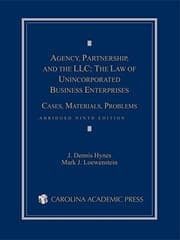 Tapa de Agency, Partnership, and the LLC