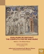 Tapa de The Complete Poetry and Music of Guillaume de Machaut, Volume 1 : The Debate Poems