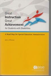 Tapa de Great Instruction Great Achievement for Students with Disabilities