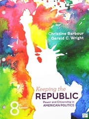 Tapa de Keeping the Republic