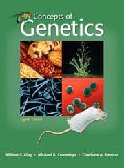 Tapa de Concepts of genetics