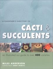Tapa de A Gardener's Directory of Cacti & Succulents