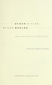 Tapa de Other cities, other worlds
