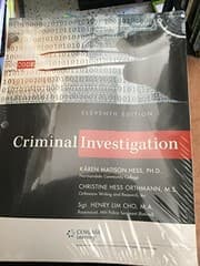 Tapa de Criminal Investigation, Loose-leaf Version