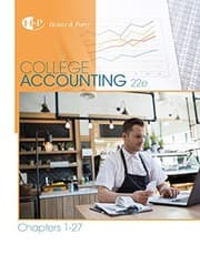 Tapa de College Accounting, Chapters 1-27