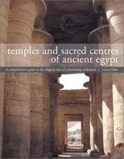 Tapa de Temples and Sacred Centres of Ancient Egypt