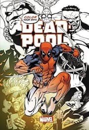 Tapa de Color Your Own Deadpool