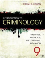 Tapa de Introduction to criminology