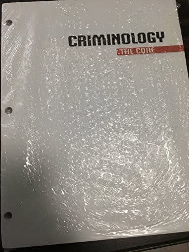 Tapa de Criminology