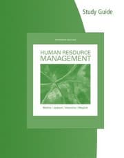Tapa de Study Guide for Mathis/Jackson/Valentine/Meglich's Human Resource Management, 15th Edition