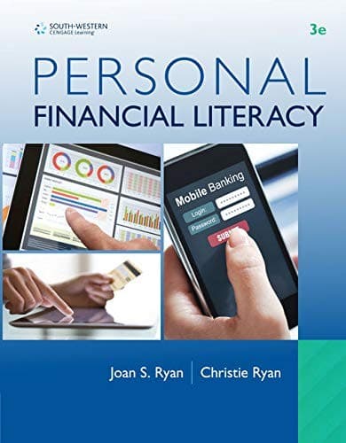 Tapa de Personal Financial Literacy