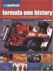 Tapa de Unofficial Formula One History