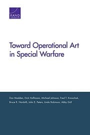 Tapa de Toward Operational Art in Special Warfare