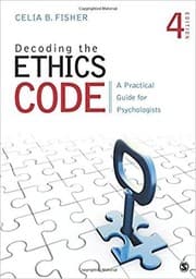 Tapa de Decoding the Ethics Code A Practical Guide for Psychologists