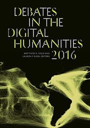 Tapa de Debates in the Digital Humanities 2016