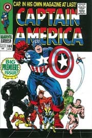 Tapa de Captain America Omnibus, Vol. 1