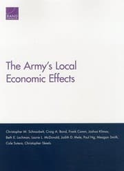 Tapa de The Army's Local Economic Effects