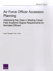 Tapa de Air Force Officer Accession Planning