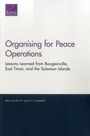 Tapa de Organising for Peace Operations