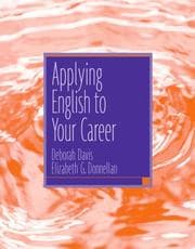 Tapa de Applying English To Your Career