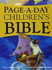 Tapa de Page-A-Day Children's Bible