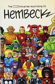 Tapa de The Marvel Universe According to Hembeck