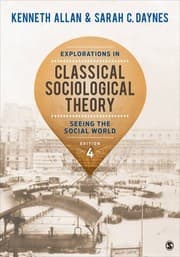 Tapa de Explorations in Classical Sociological Theory