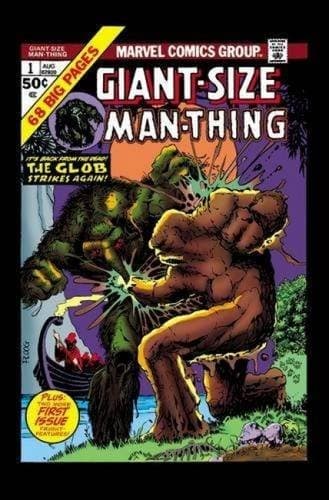 Tapa de Man-Thing by Steve Gerber