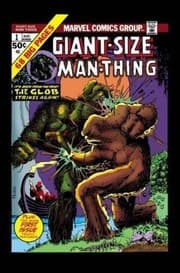 Tapa de Man-Thing by Steve Gerber