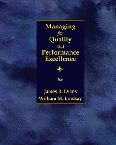 Tapa de Managing for Quality and Performance Excellence