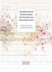 Tapa de The Broadview Pocket Guide to Citation and Documentation - Second Edition