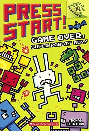 Tapa de Game Over, Super Rabbit Boy!