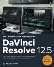 Tapa de The Definitive Guide to Editing with DaVinci Resolve 12.5