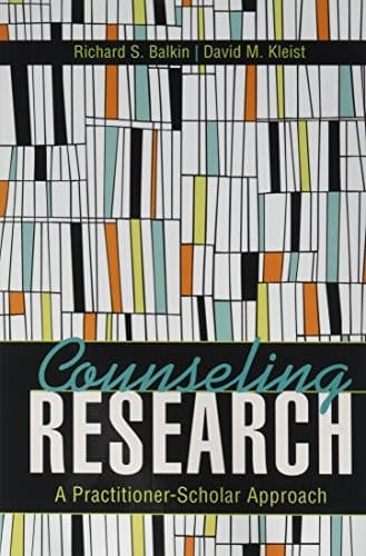 Tapa de Counseling Research