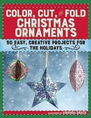 Tapa de Color, Cut, and Fold Christmas Ornaments