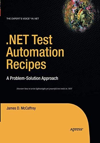 Tapa de .NET Test Automation Recipes